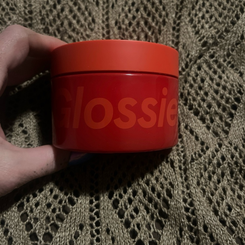 Glossier Red Container